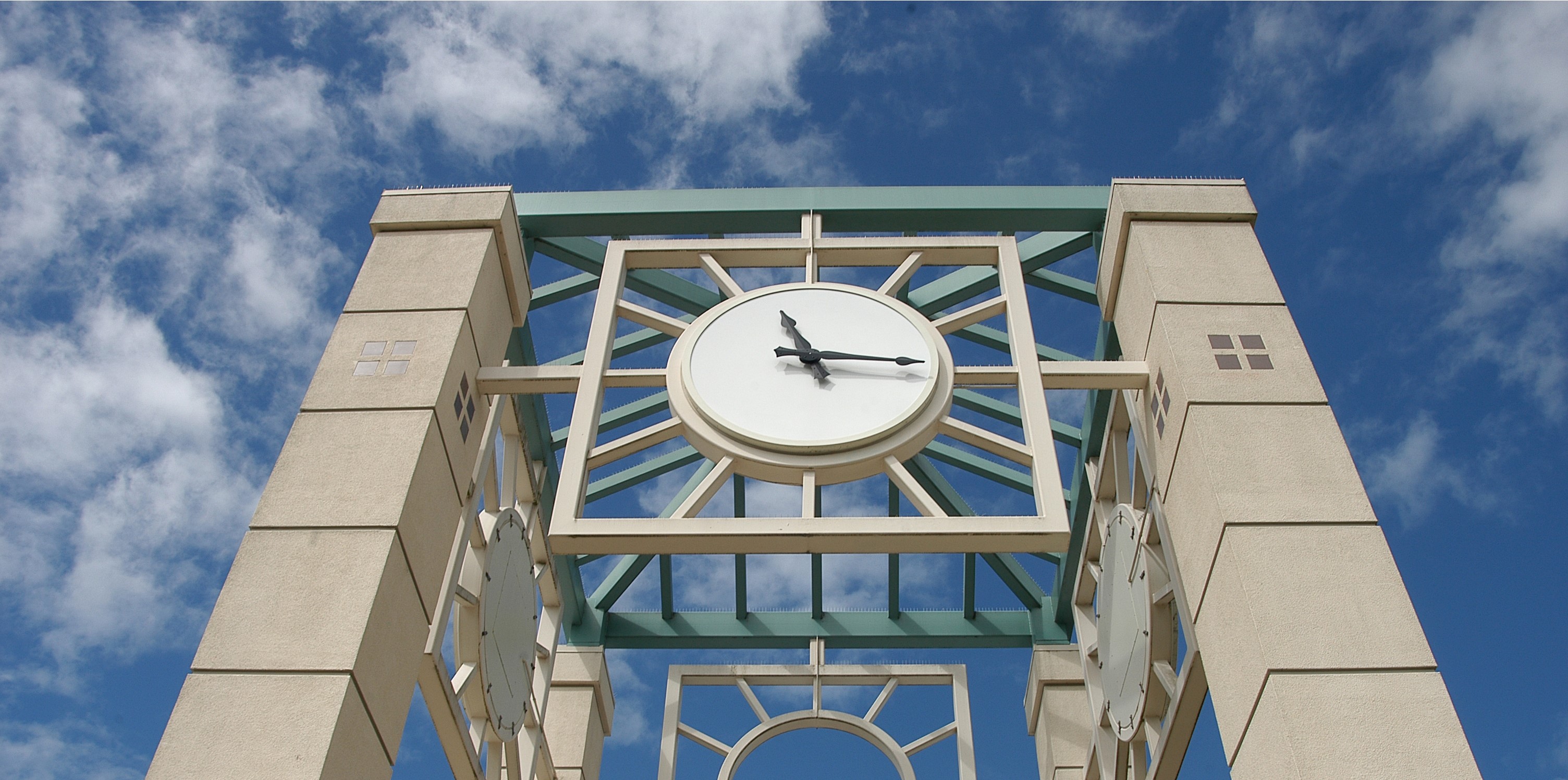 campus clock tower